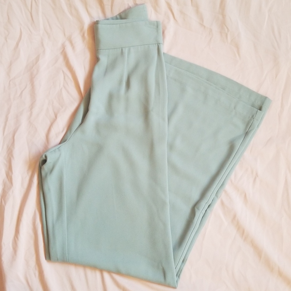 High Rise Wide Leg Pants